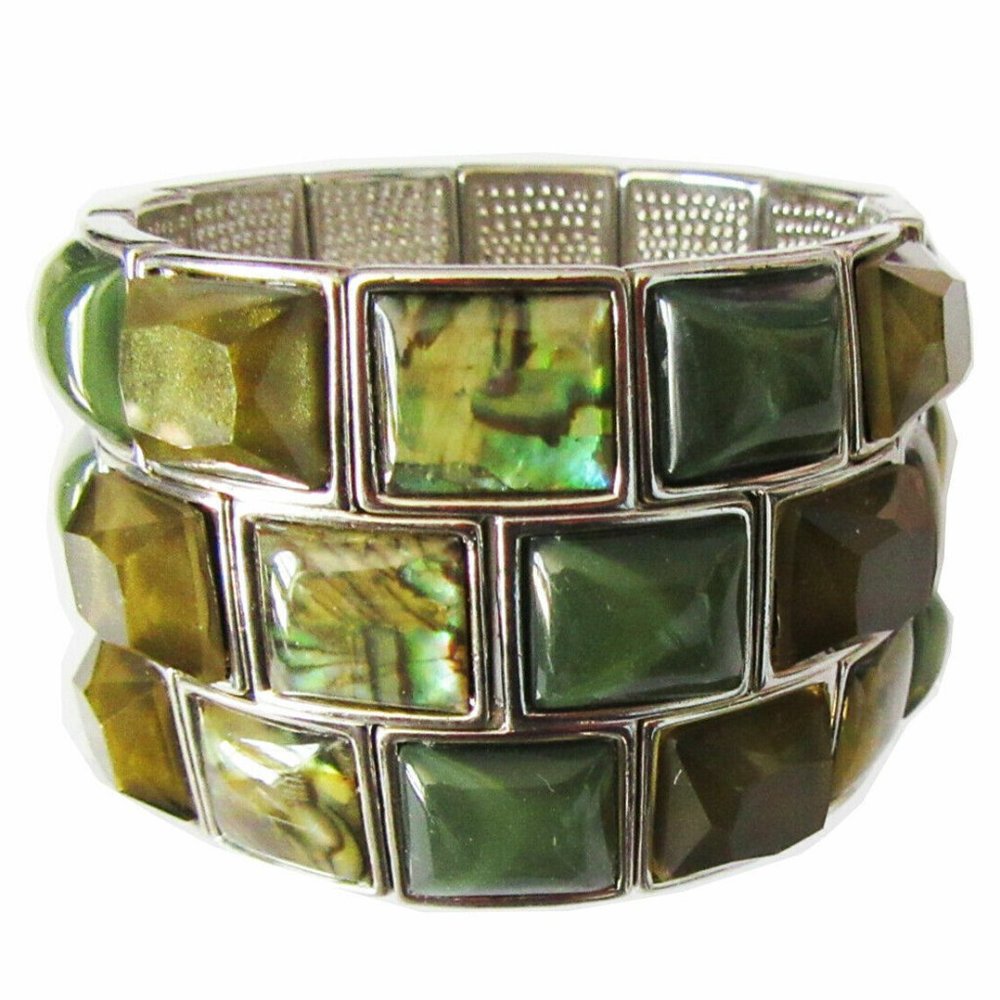 LS-12 Lia Sophia Jewelry Cast Away Stretch Bracelet RV120